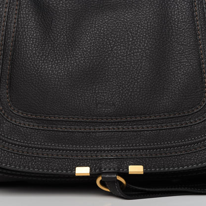 Chloe Calfskin Large Marcie Satchel Black 10 of 11