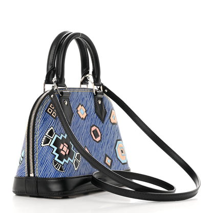 Louis Vuitton Epi Azteque Alma BB Denim Light 3 of 15