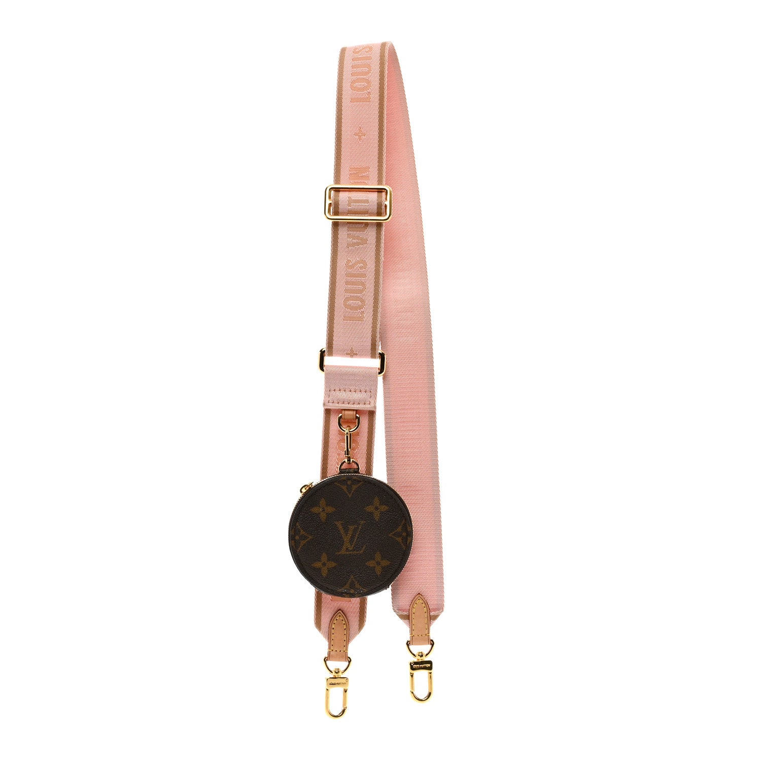 Louis Vuitton Monogram Multi Pochette Accessories Bandouliere Shoulder Strap Rose Clair 1 of 3