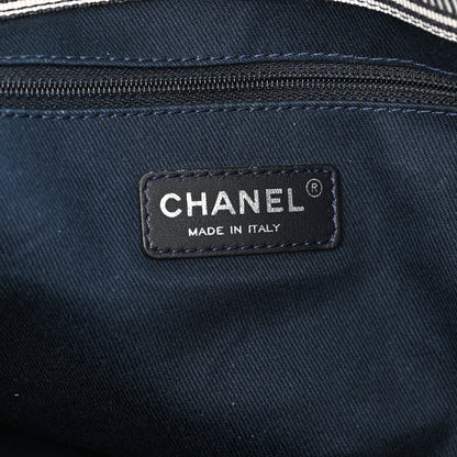 Chanel Denim Large Shopping Tote Blue 7 of 11