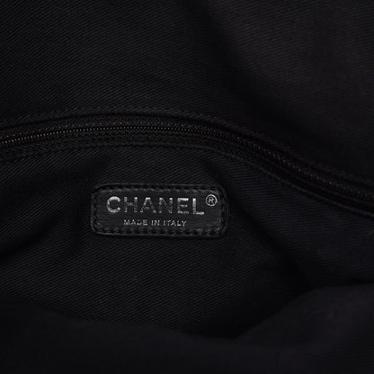 Chanel Calfskin Stitched Expandable Frame Bag Black 7 of 12
