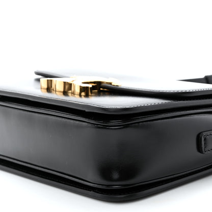 Celine Shiny Calfskin Teen Triomphe Black 9 of 9
