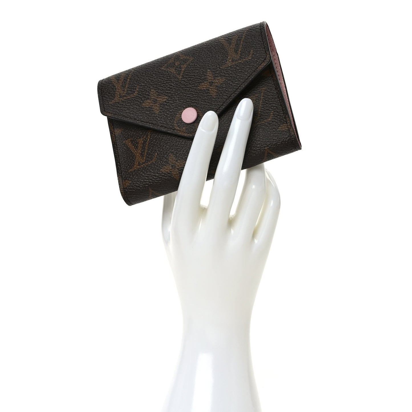 Monogram Victorine Wallet Rose Ballerine