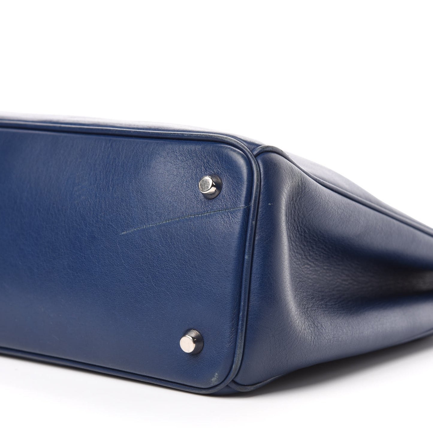 Smooth Calfskin Large Diorissimo Tote Blue
