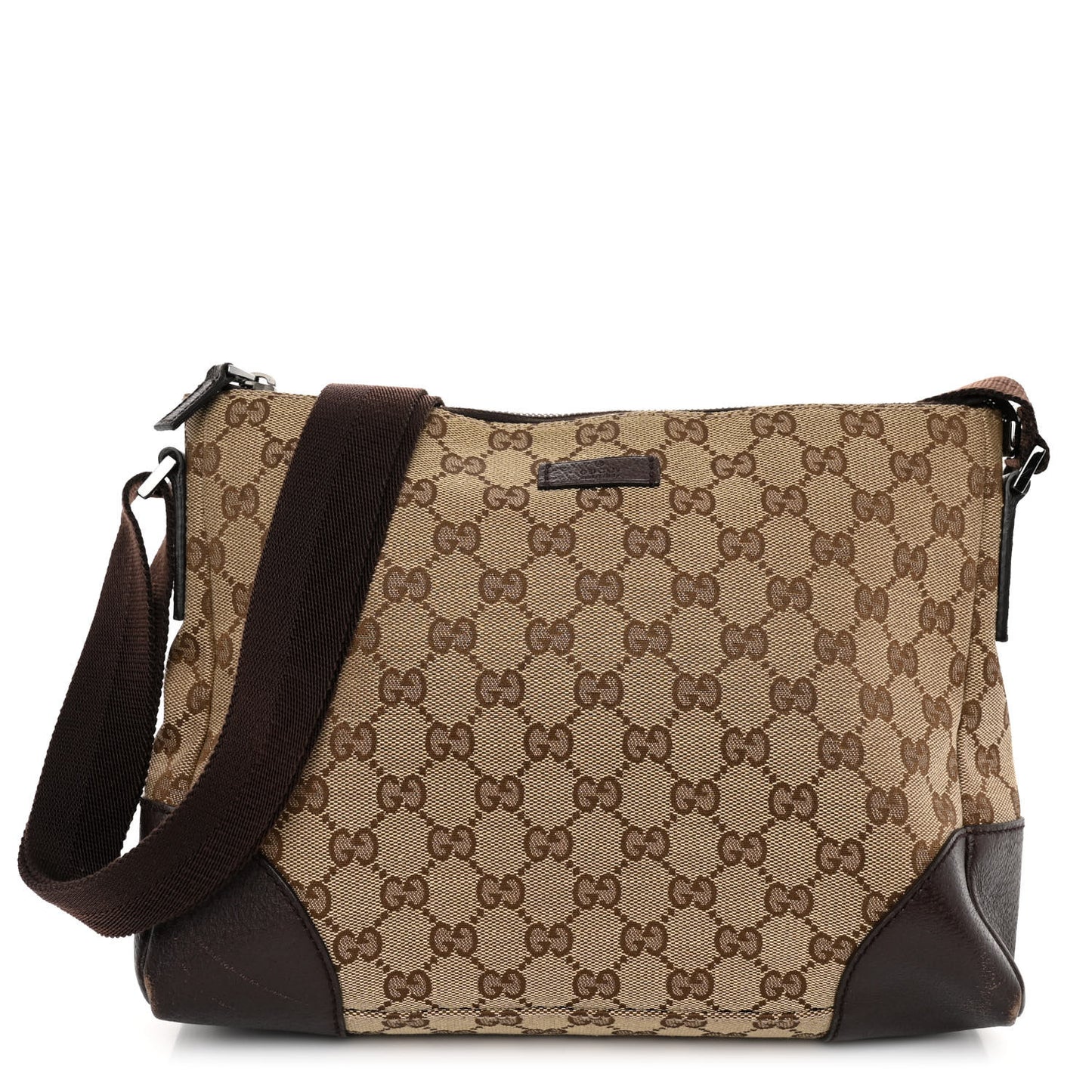 Monogram Joy Messenger Bag Dark Brown