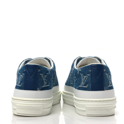 Louis Vuitton Denim Monogram Stellar Sneakers 39 Bleu Jeans Blue 5 of 8
