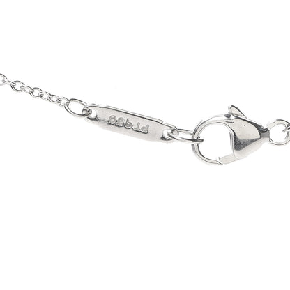 Tiffany Platinum Diamond Heart Drop Pendant Necklace 5 of 5