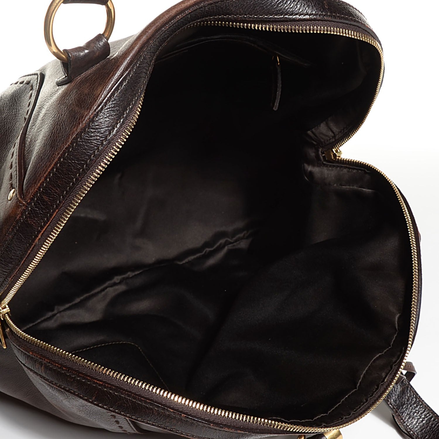 Saint Laurent Calfskin Oversized Muse Brown 5 of 9
