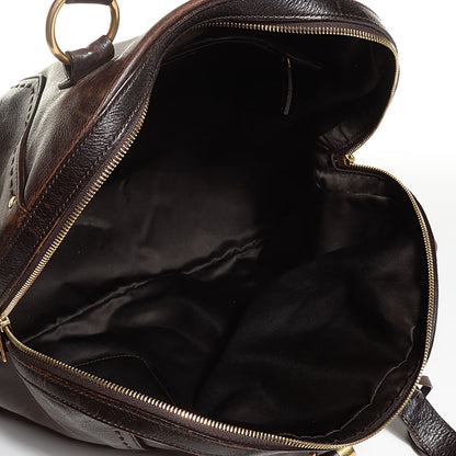Saint Laurent Calfskin Oversized Muse Brown 5 of 9