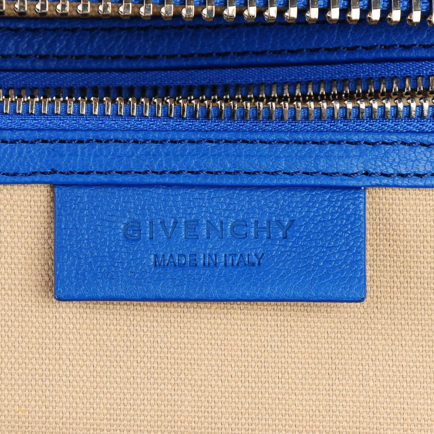 Givenchy Sugar Goatskin Small Antigona Indigo Blue 6 of 7