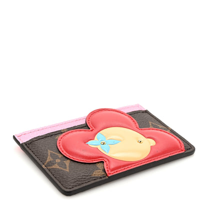 Louis Vuitton Monogram Vivienne Card Holder Pale Pink 4 of 7