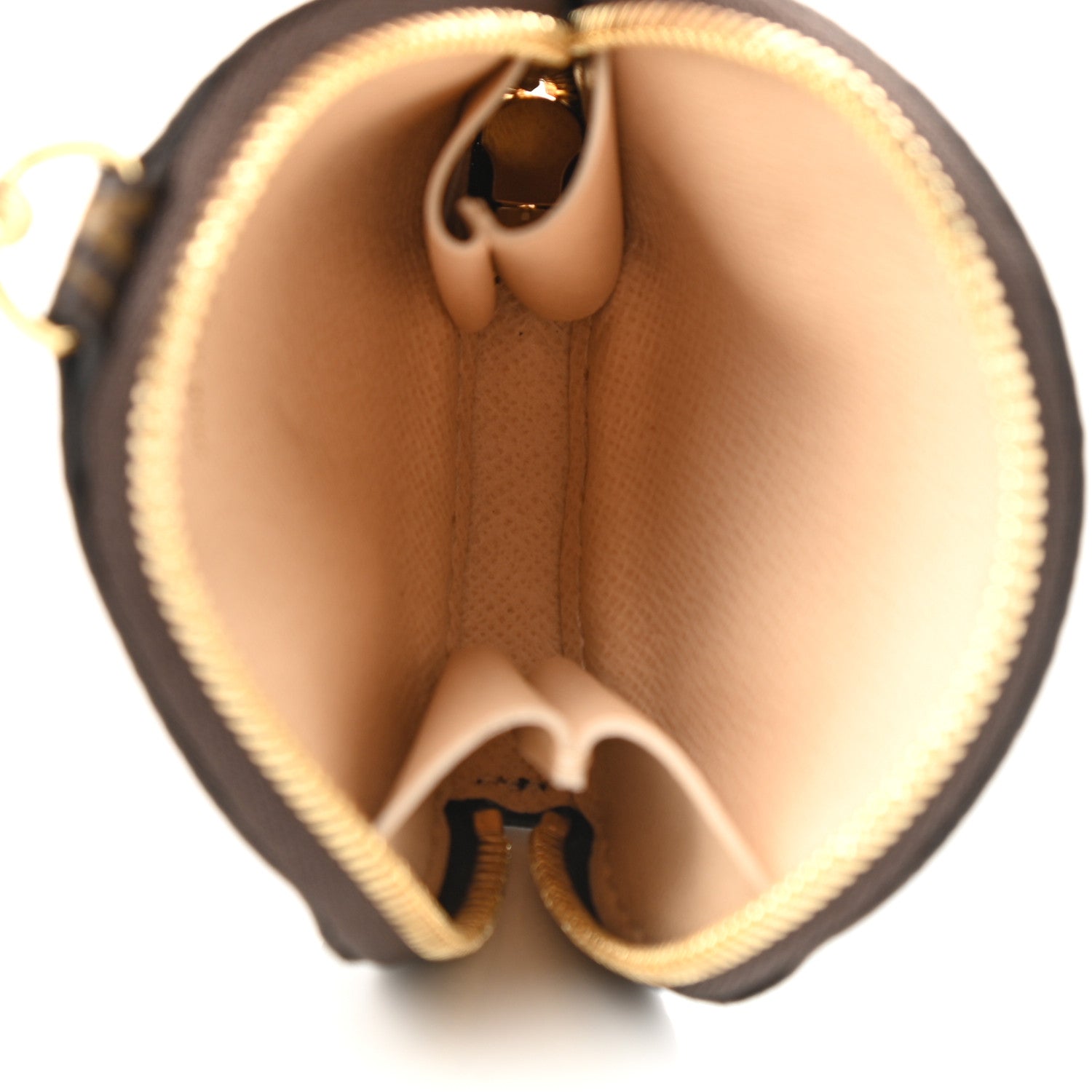 Louis Vuitton Monogram Multi Pochette Accessories Round Coin Purse 3 of 4