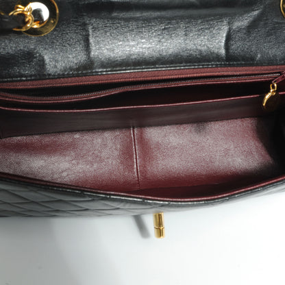 Chanel Lambskin Jumbo Flap Black 10 of 10