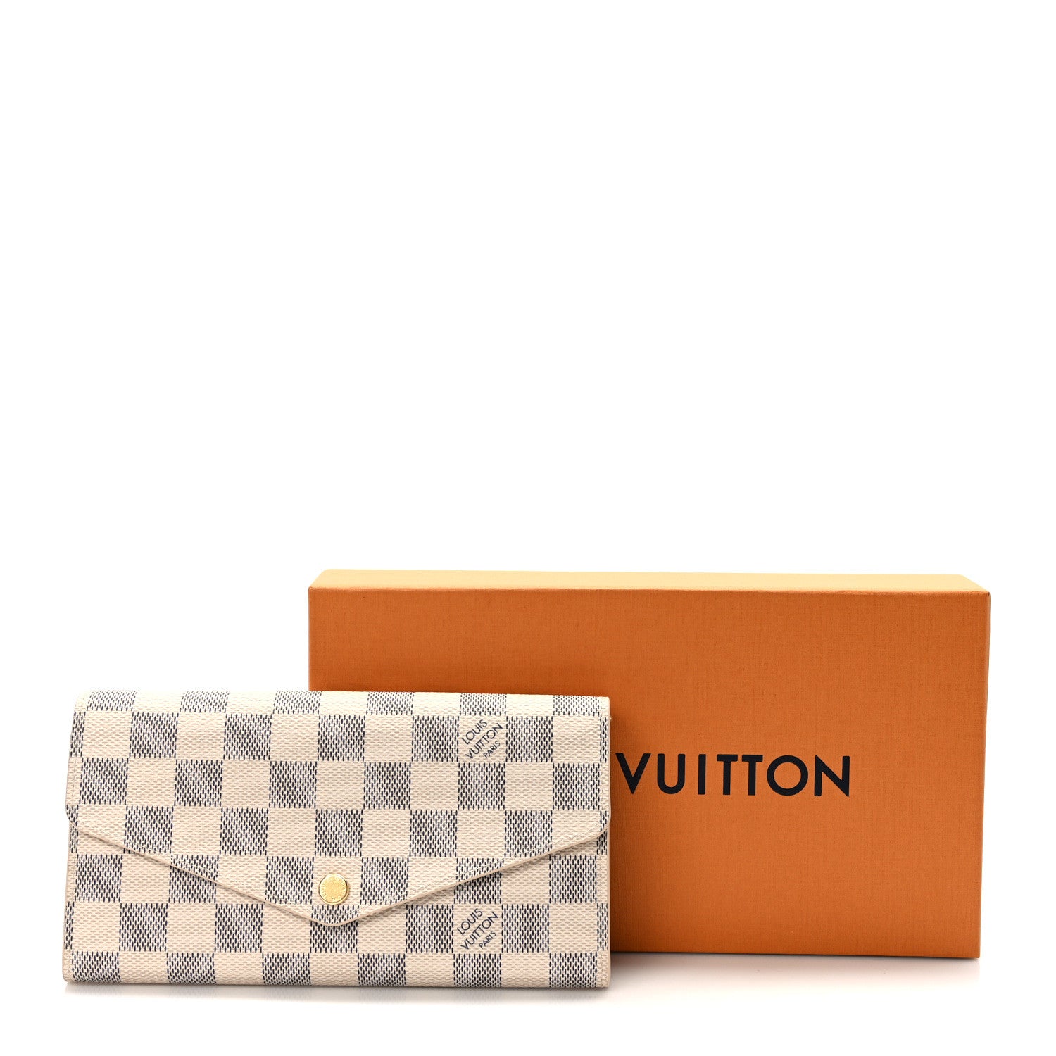 Louis Vuitton Damier Azur Sarah Wallet NM 9 of 9