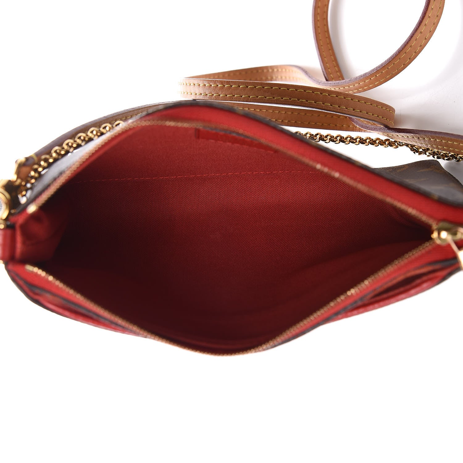 Louis Vuitton Monogram Pallas Clutch Cherry 5 of 12