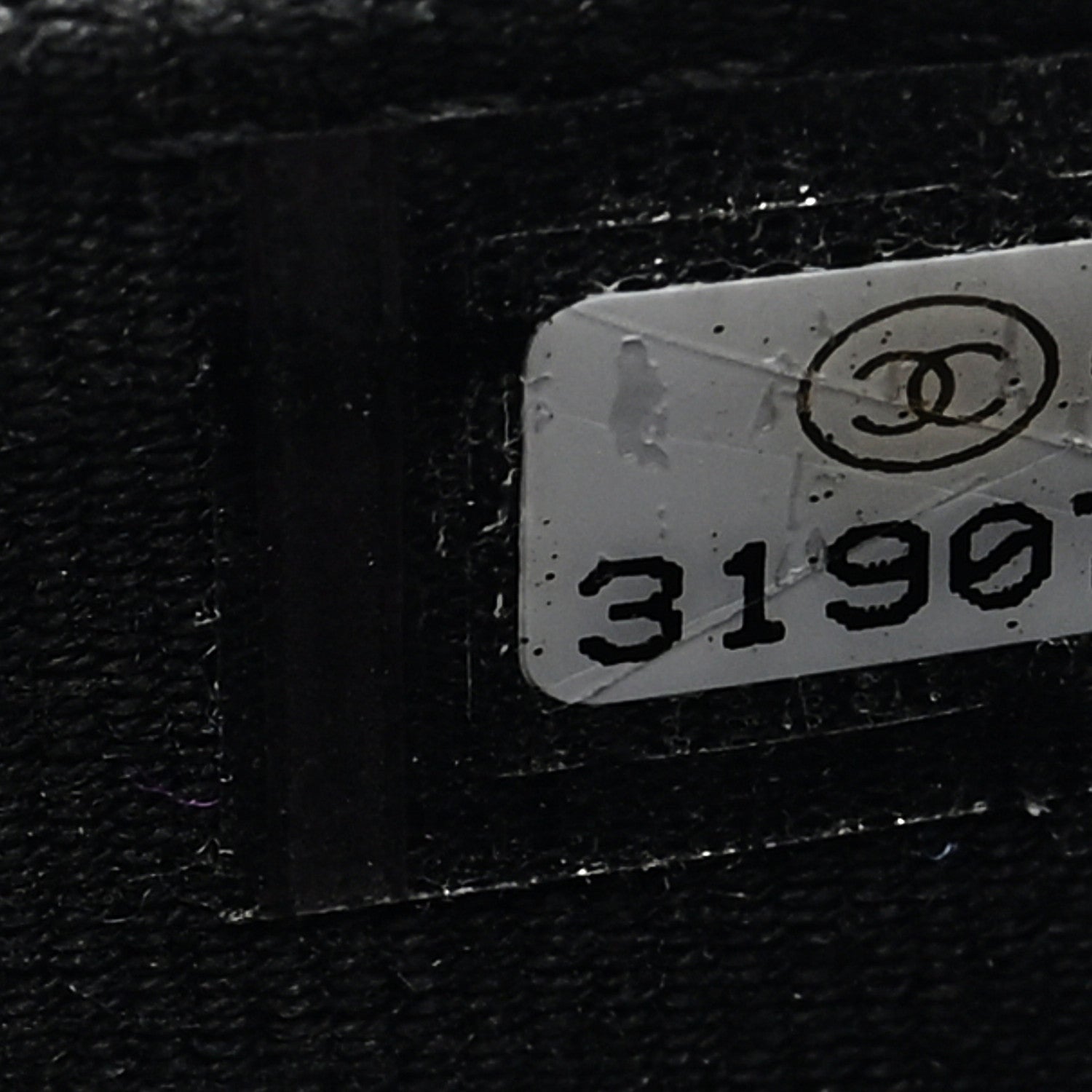 Chanel Caviar Quilted Flap Card Holder Wallet Black 7 of 7