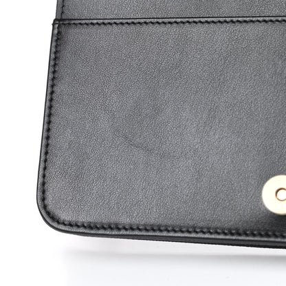 Chanel Caviar Quilted Boy Wallet On Chain WOC Black 12 of 13