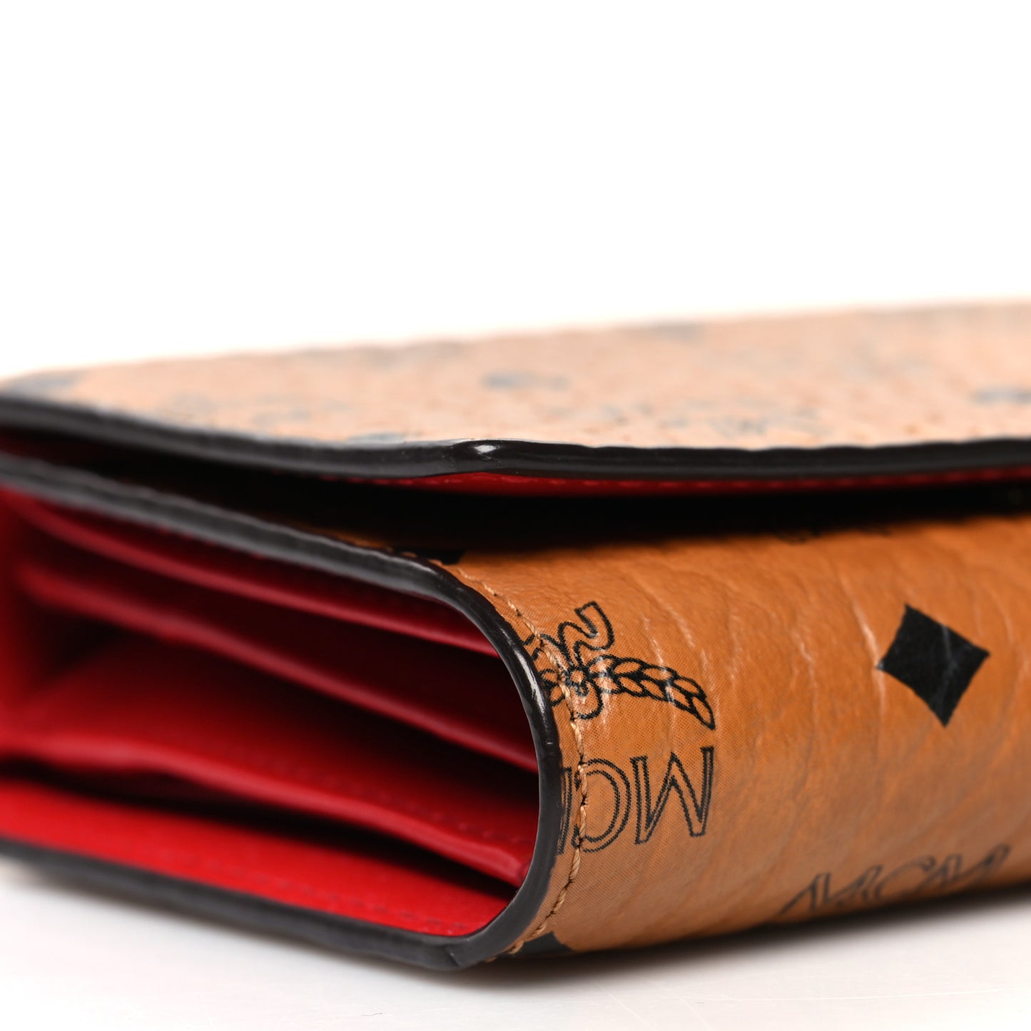 Visetos Trifold Wallet Cognac