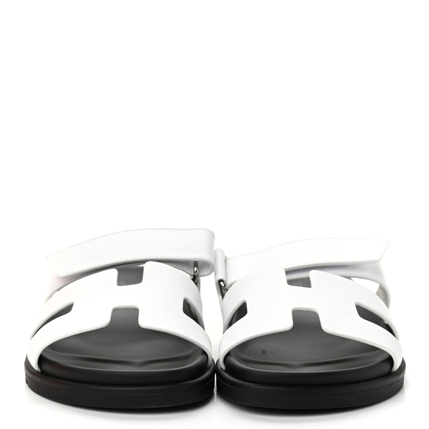 Calfskin Womens Chypre Sandals 39 White