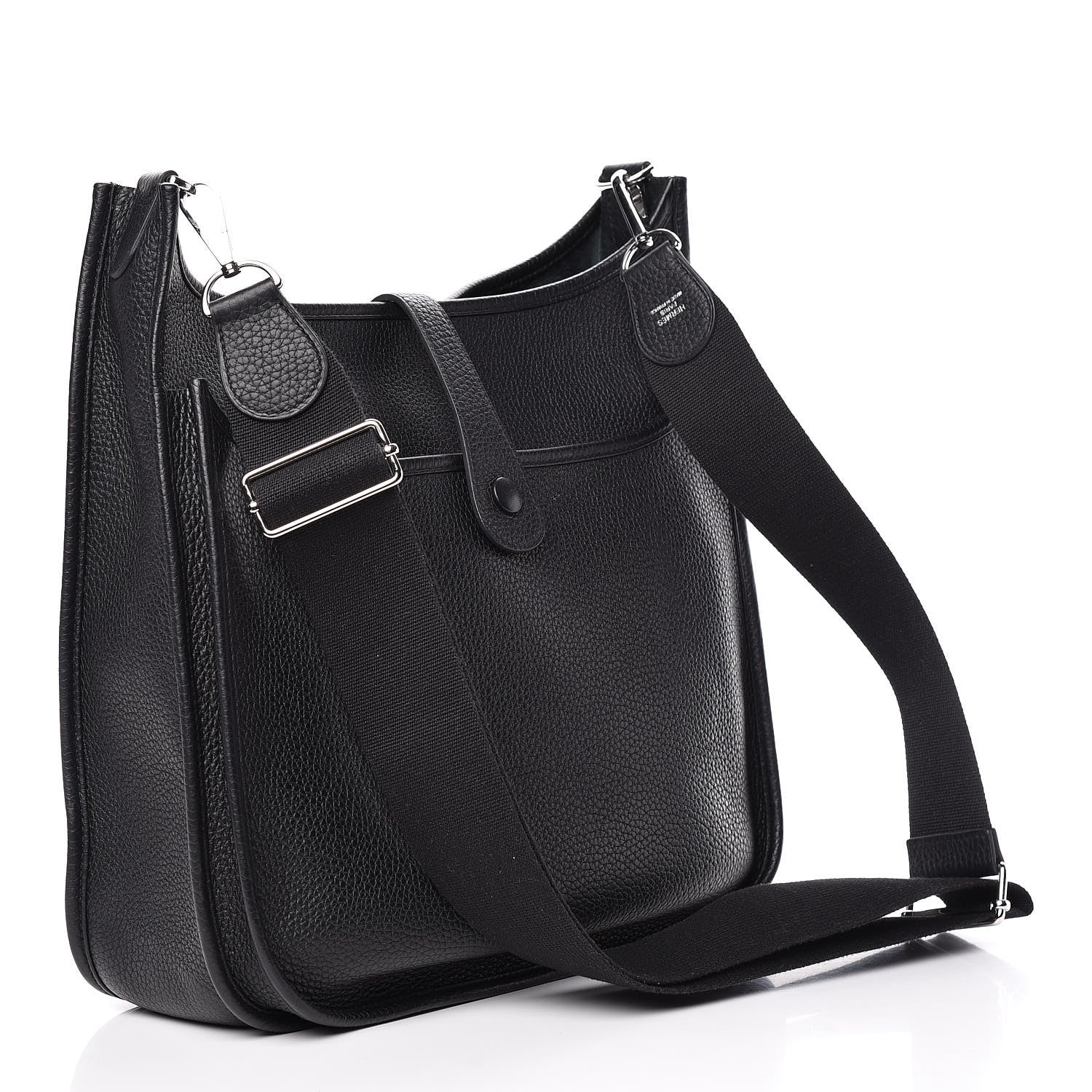 Hermes Taurillon Clemence Evelyne III GM Black 3 of 10