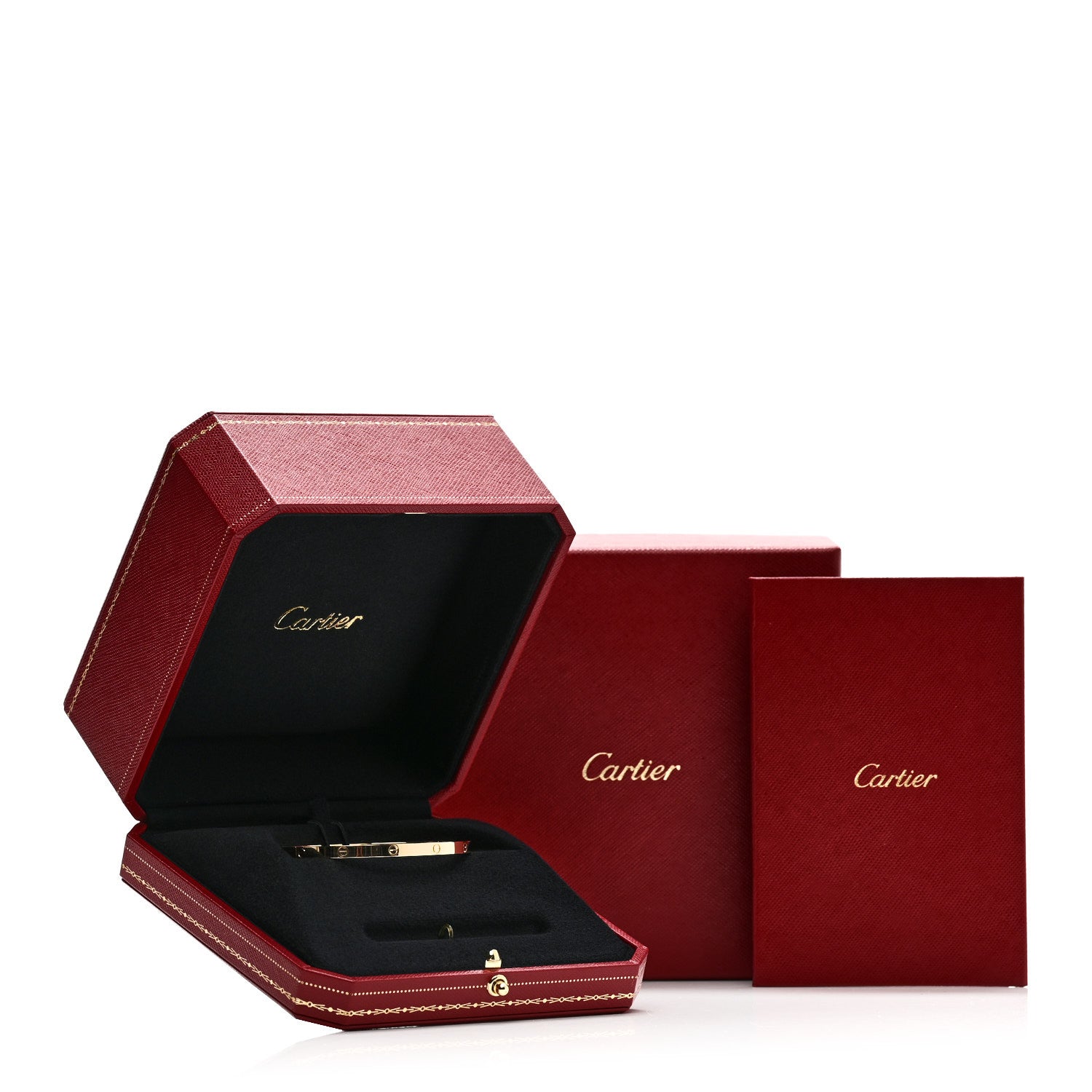 Cartier 18K Yellow Gold Small LOVE Bracelet 17 7 of 7