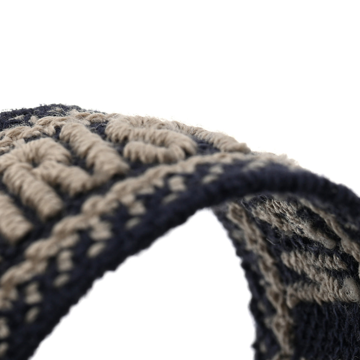 Christian Dior Woven Cotton J'Adior Friendship Bracelet Navy 4 of 4