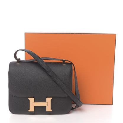 Hermes Epsom Constance 24 Black 11 of 11