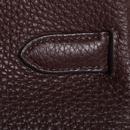 Hermes Togo Kelly Retourne 35 Chocolate 10 of 21