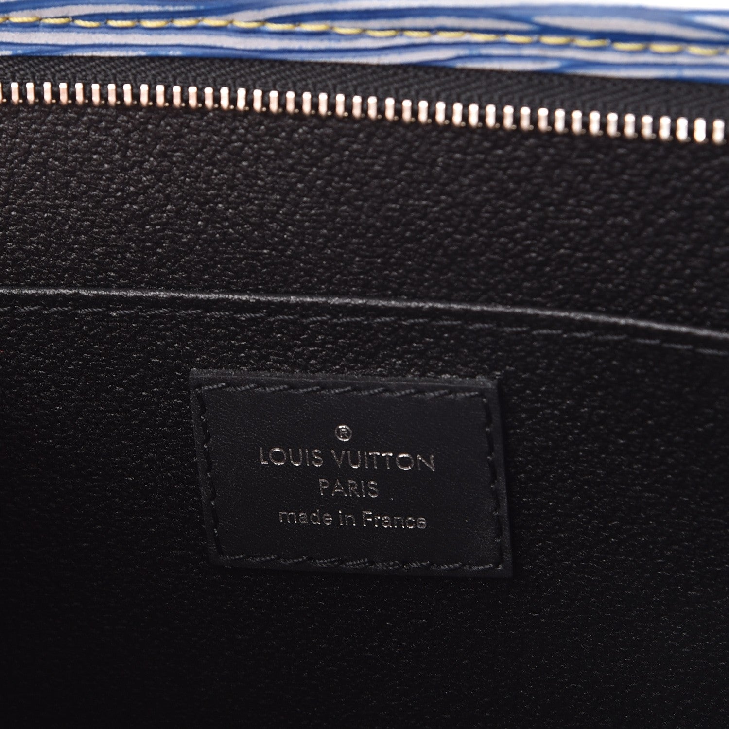 Louis Vuitton Epi Toiletry Pouch 26 Denim Light 7 of 7