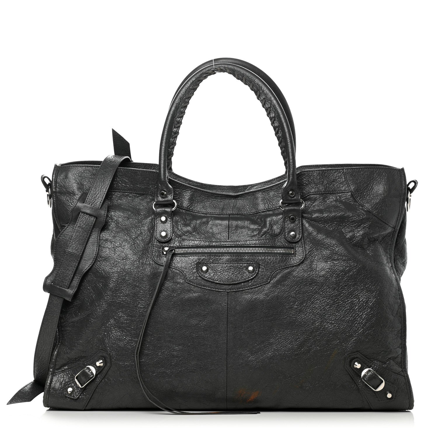 Balenciaga Agneau Arena Classic Hardware XL City Gris Fossile 1 of 16
