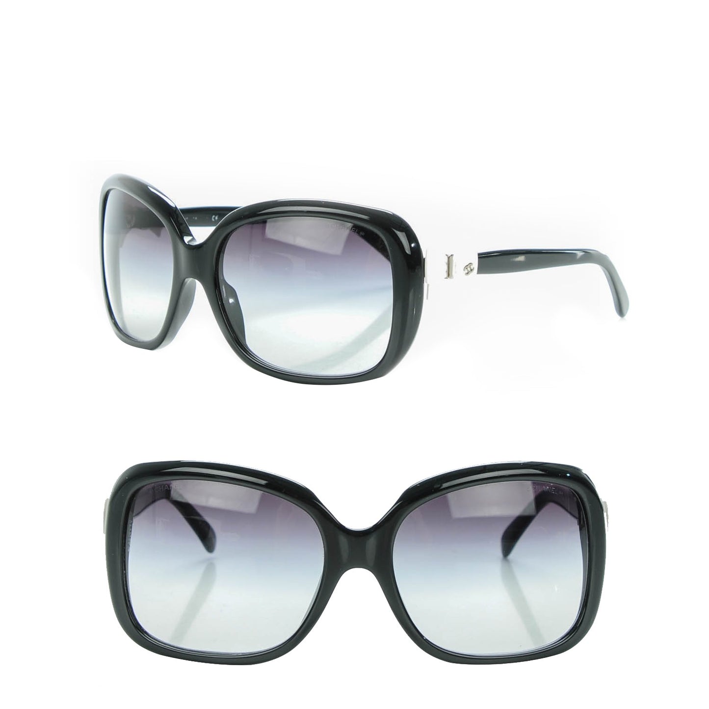 CC Bow Sunglasses 5171 Black White