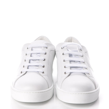 Hermes Calfskin Mens Advantage Sneakers 45 White 2 of 7