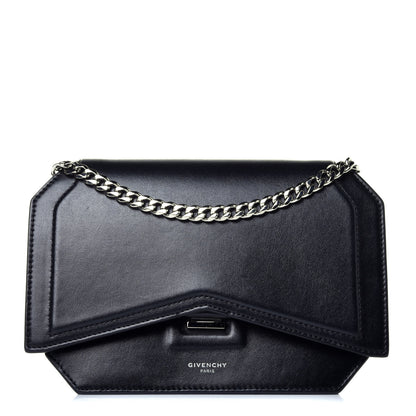Givenchy Calfskin Bow Cut Chain Wallet Black 1 of 9