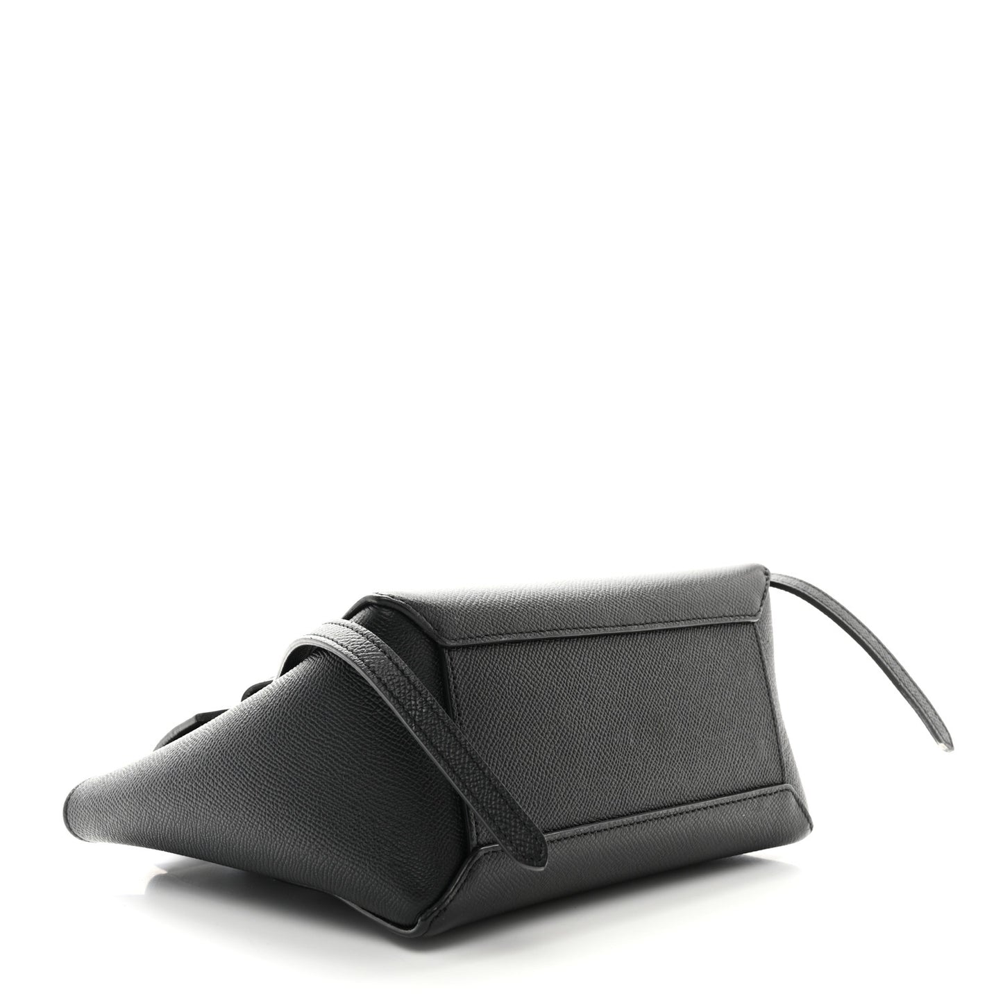 Grained Calfskin Nano Belt Bag Black