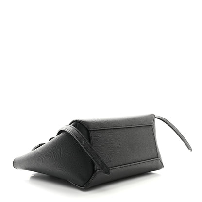 Celine Grained Calfskin Nano Belt Bag Black 4 of 13