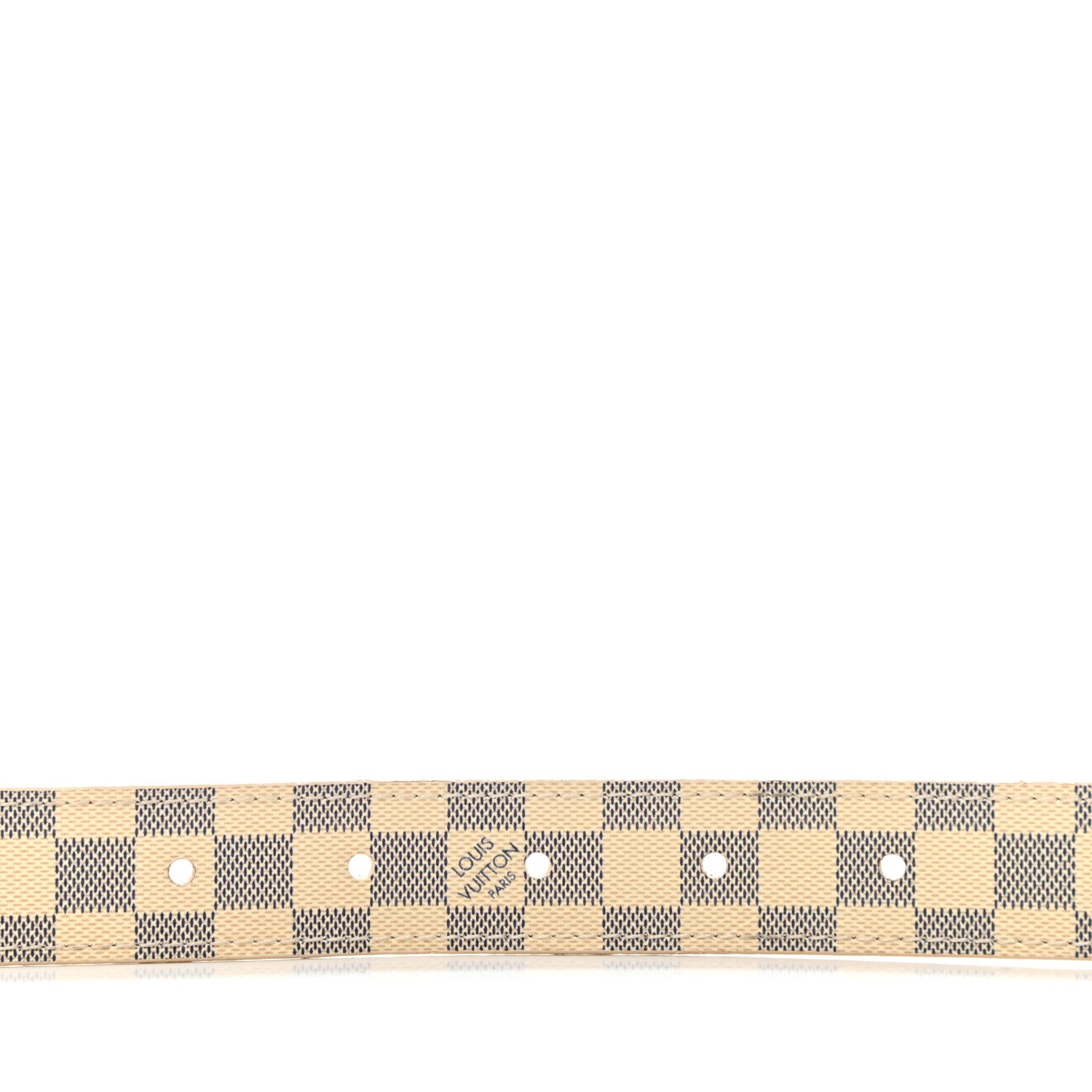 Louis Vuitton Damier Azur 25mm Mini Belt 85 34 4 of 8