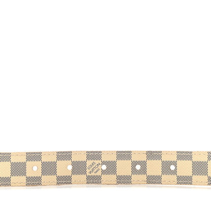 Louis Vuitton Damier Azur 25mm Mini Belt 85 34 4 of 8