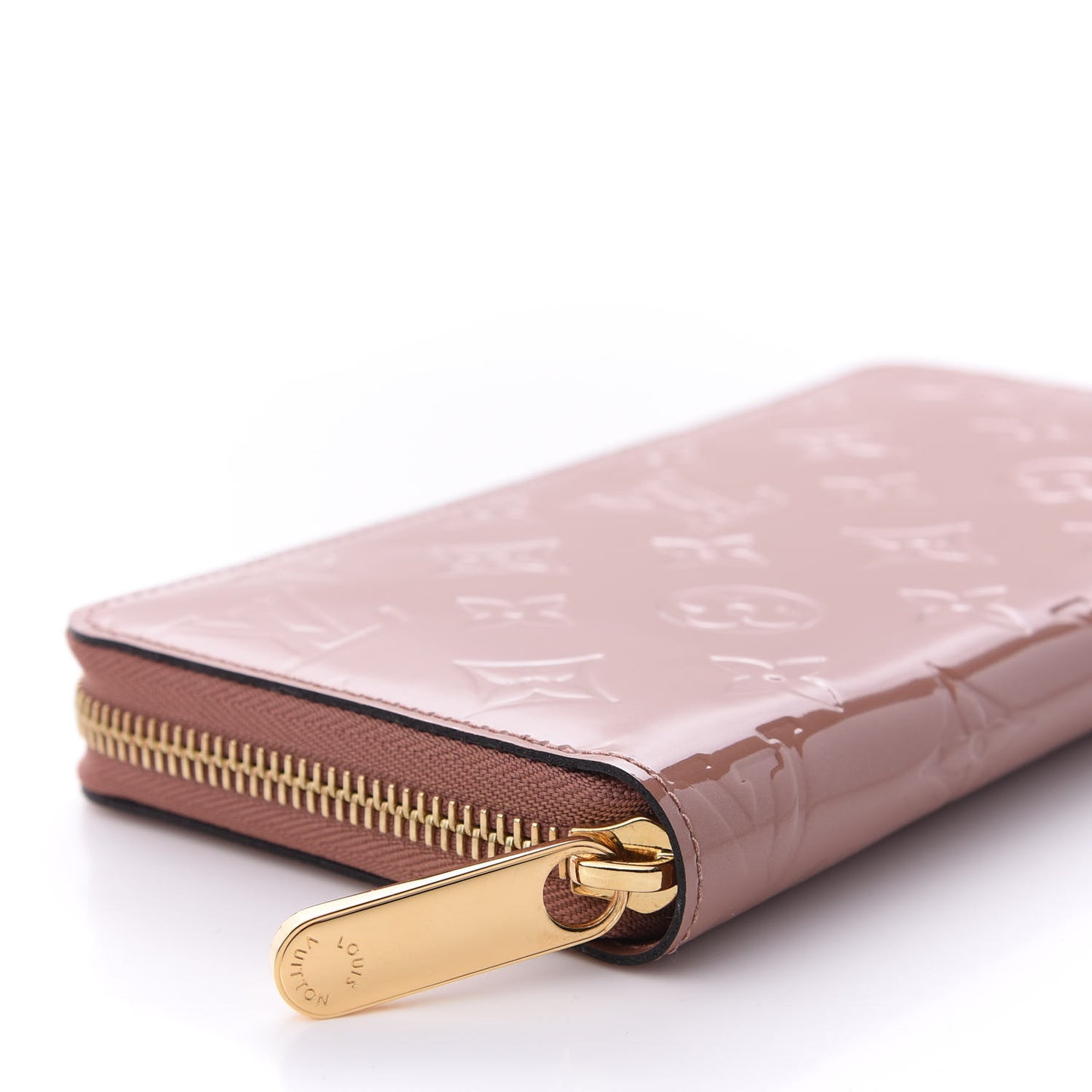 Vernis Zippy Wallet Rose Velours