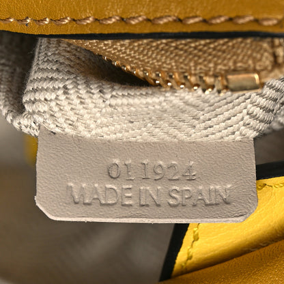 Loewe Calfskin Rugby Mini Puzzle Bag Yellow Ochre 6 of 10