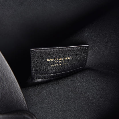 Saint Laurent Calfskin Large Shopping Tote Black 6 of 11