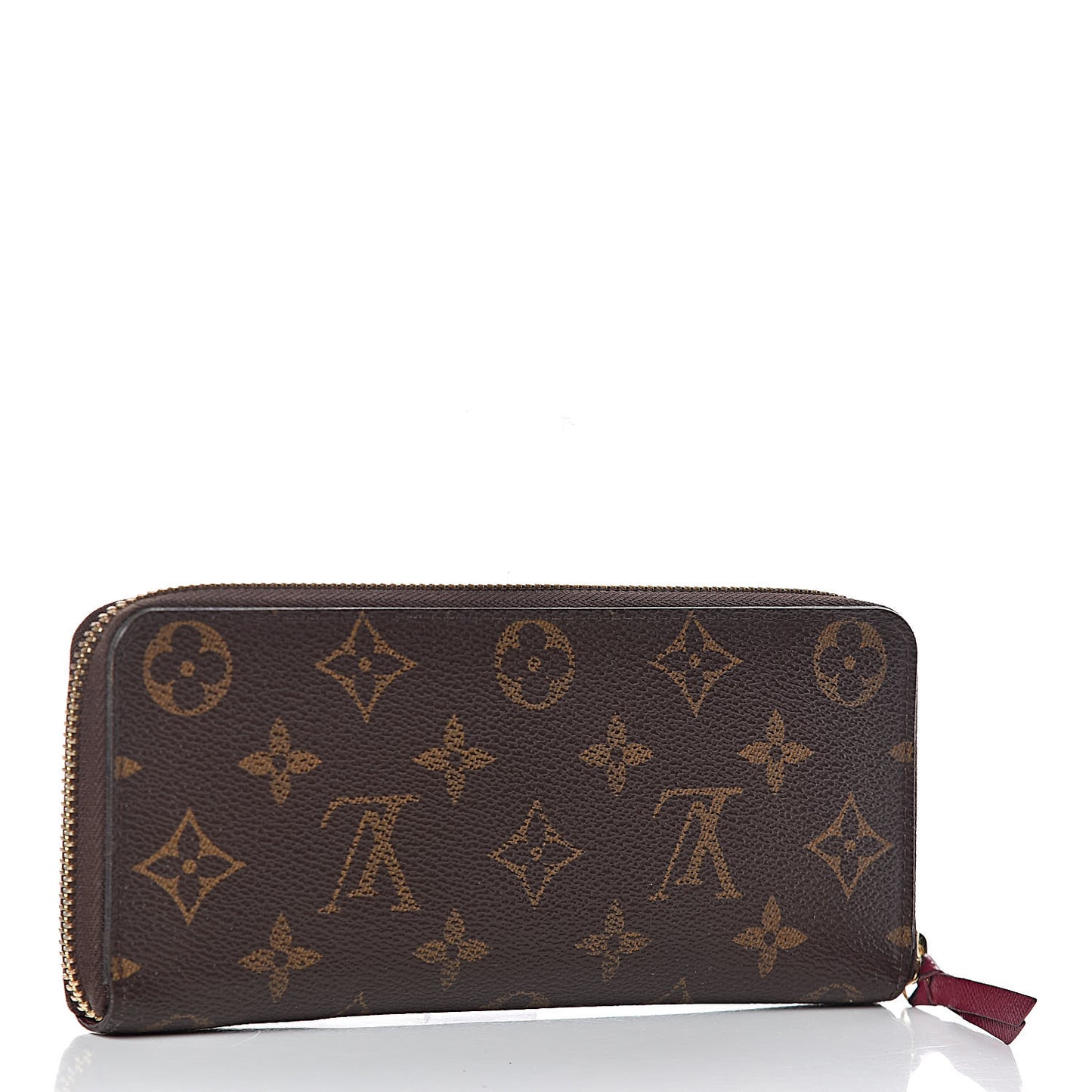 Monogram Clemence Wallet Fuchsia
