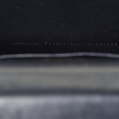 Balenciaga Patent Calfskin Lizard Embossed XS Sharp Top Handle Bag White 7 of 12