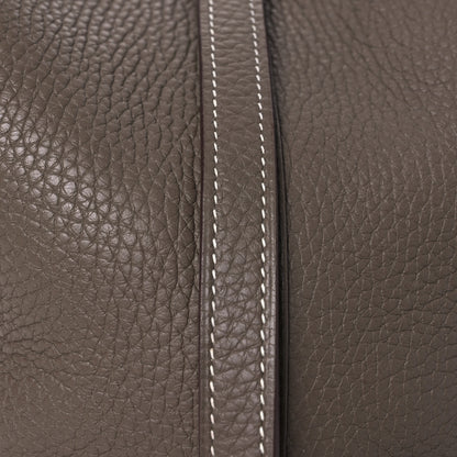 Hermes Taurillon Clemence Picotin Lock 18 PM Etoupe 8 of 11