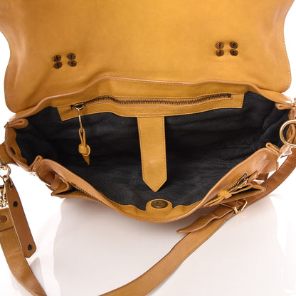 Proenza Schouler Lambskin Medium PS1 Satchel Mustard 6 of 17