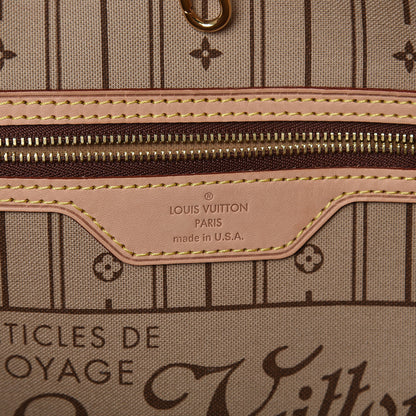 Louis Vuitton Monogram Neverfull MM 6 of 10