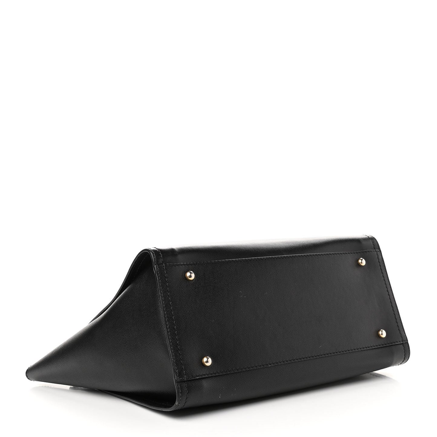 Caviar Small Studded Deauville Tote Black