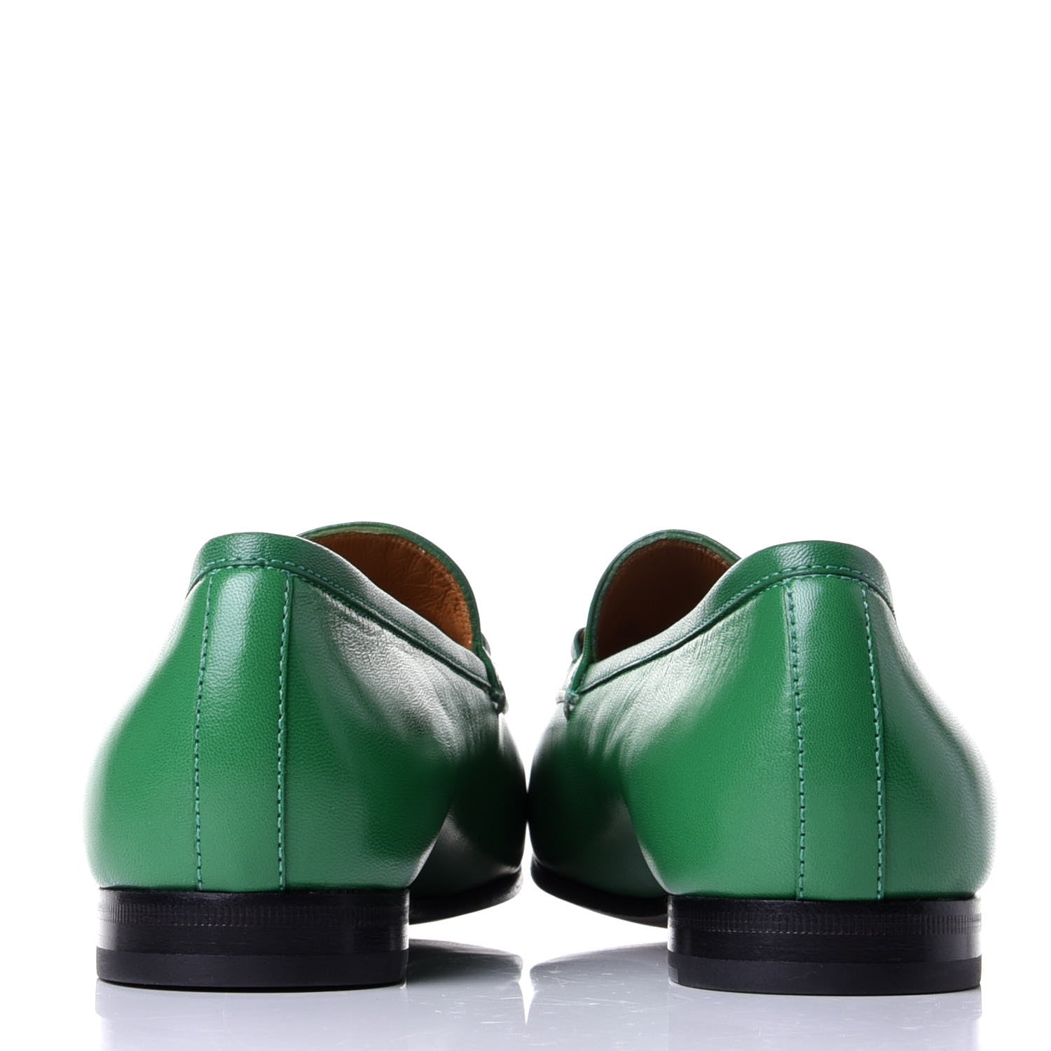 Gucci Malaga Kid Womens Jordaan Loafers 41 New Shamarock 12 of 20