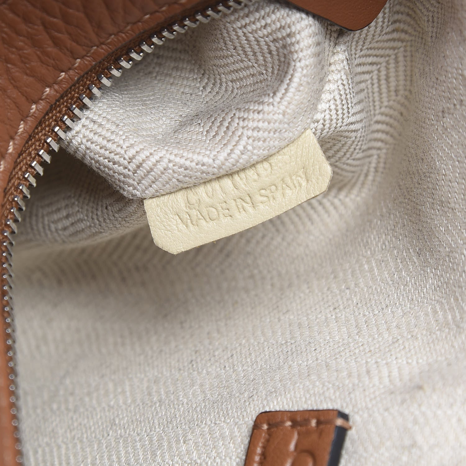 Loewe Calfskin Mini Puzzle Bag Tan 6 of 9