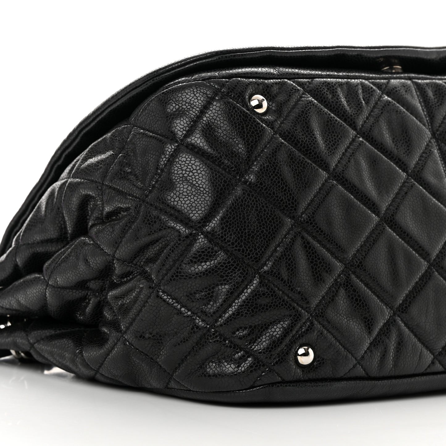 Caviar Timeless CC Accordion Flap Black
