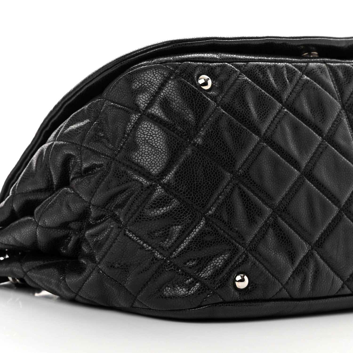 Chanel Caviar Timeless CC Accordion Flap Black 9 of 12